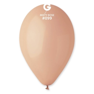 Latexový balónek 33cm/13" #099 mlhavě růžový